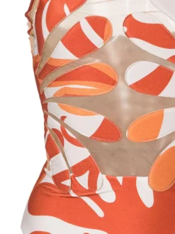 Algae Strapless Swimsuit