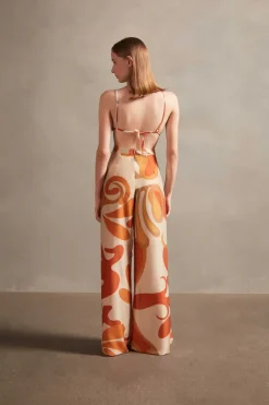 Algae Wide-Leg Pants