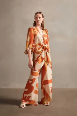 Algae Wide-Leg Pants