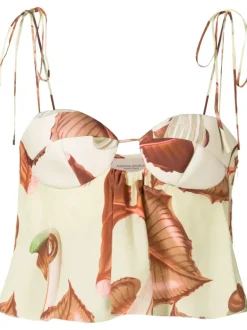 Arisaema Cropped Blouse