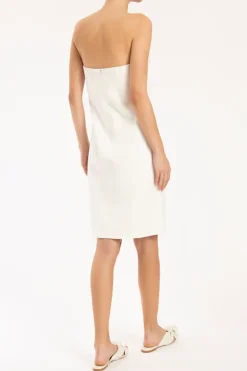 Bubble Strapless Short Dress