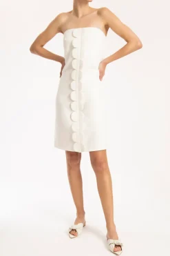 Bubble Strapless Short Dress