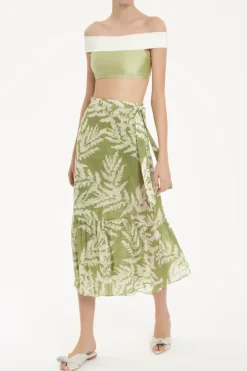 Classic Foliage Pareo Skirt