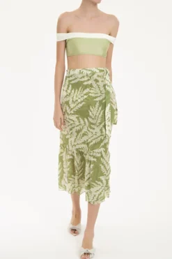 Classic Foliage Pareo Skirt