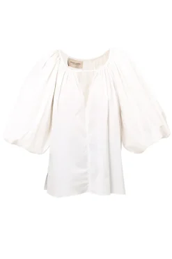 Effortless Chic Puff-Sleeved Blouse