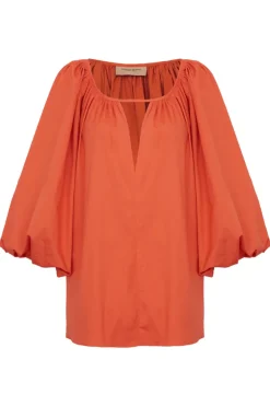 Effortless Chic Puff-Sleeved Blouse