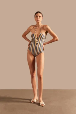 Golden Age Halterneck Swimsuit