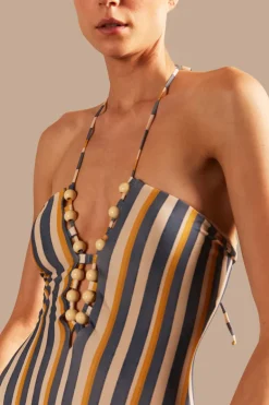Golden Age Halterneck Swimsuit