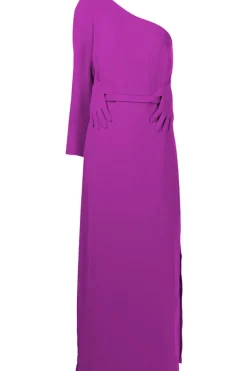 Hands One-Shoulder Long Dress