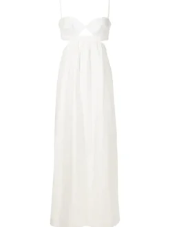 Matelasse Cotton Long Dress