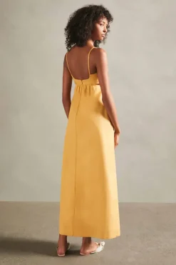 Matelasse Cotton Long Dress