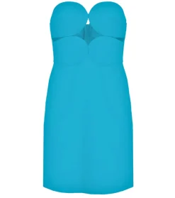 Matelasse Strapless Short Dress