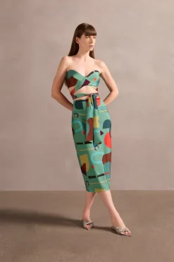 Modernism Midi Skirt