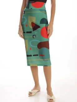 Modernism Midi Skirt