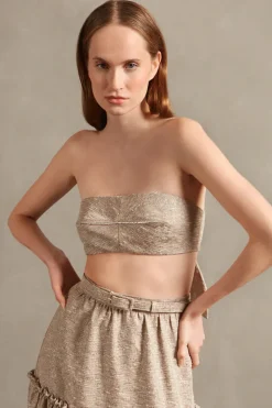 Moon Shine Strapless Top