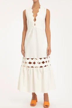 Moves Midi Dress With Straps