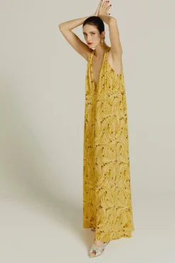 Muse Print Long Dress