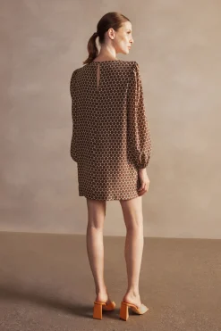 New Pois Fringe Short Dress