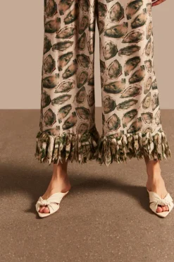 Oysters Fringes Pants