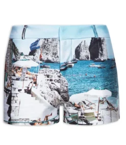 Postcard Genderless Shorts