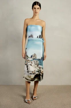 Postcard Pareo Skirt