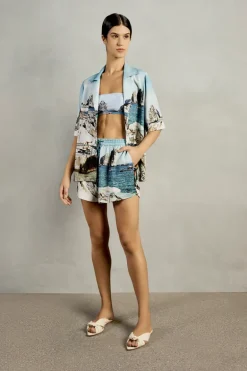 Postcard Short-Sleeved Shirt