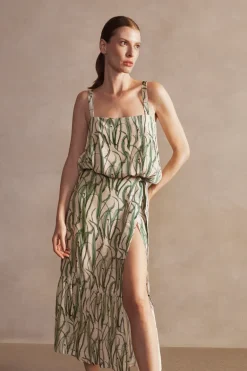 Samambaia Midi Skirt