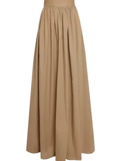 Seashell Solid Long Skirt