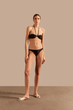 Solid AD Halterneck Bikini