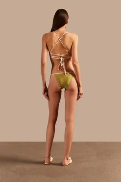 Solid AD Straps Bikini