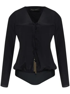 Solid Black Bodysuit