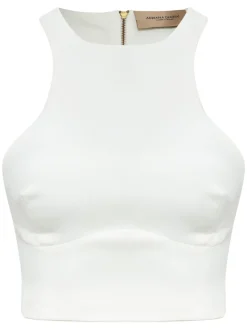Solid Cut Out Detail Top