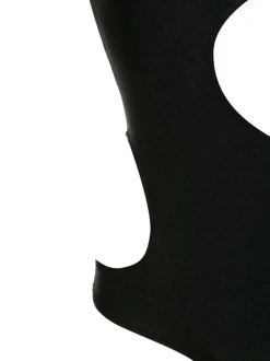 Solid Cut-Out Swimsuit