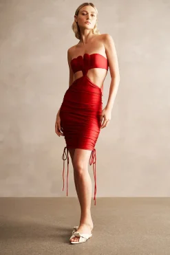 Solid Hearts Frilled Skirt