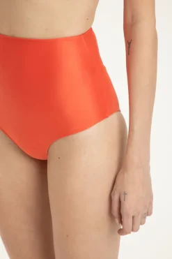 Solid Hot Pants Bandeau Bikini