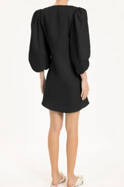 Solid Shirt With Voluminous Sleeves