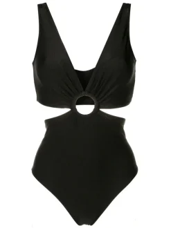 Timeless Cut-Out Swimsuit With Hoops