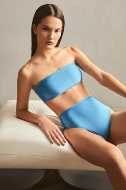 Timeless High-Leg Bandeau Bikini