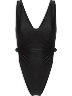 Timeless High-Leg Swimsuit With Side Knots