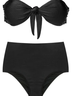 Timeless High-Waisted Strapless Bikini