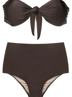 Timeless High-Waisted Strapless Bikini