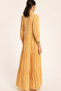 Tortoise Long Chemise With Buttons