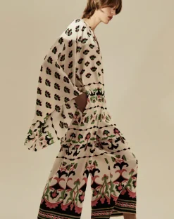 Twisted Flower V-Neck Jumpsuit