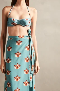 Vintage Orchid Pareo Skirt