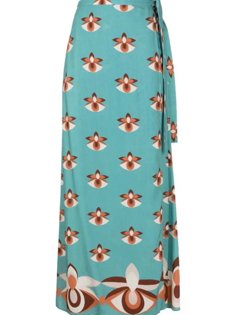 Vintage Orchid Pareo Skirt