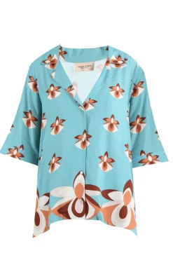 Vintage Orchid Short-Sleeved Shirt