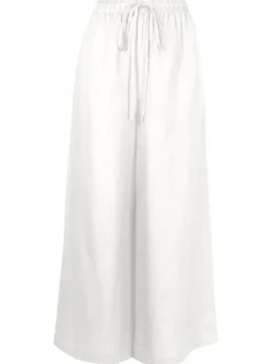 Vintage Orchid Solid Wide-Leg Pants